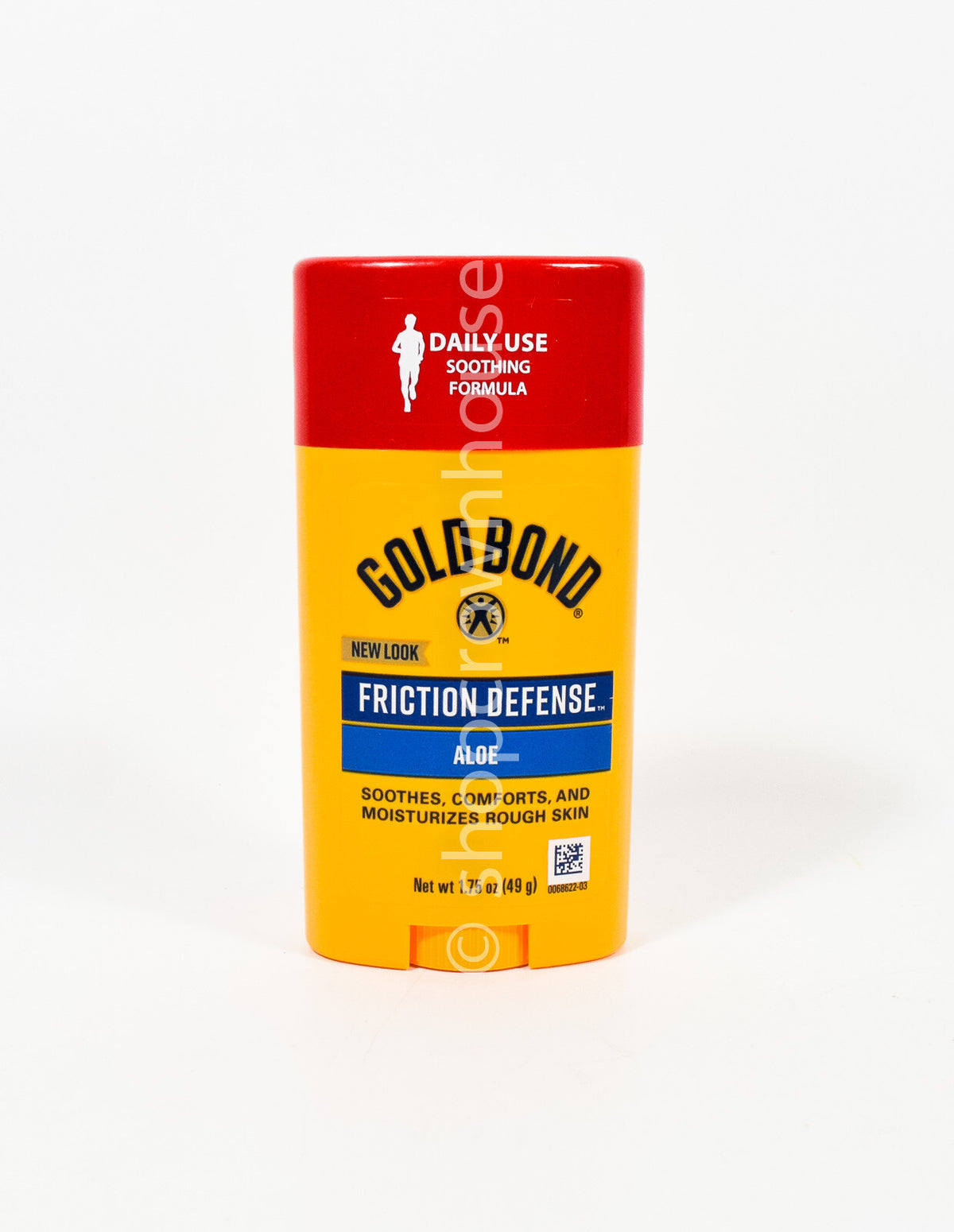 Friction Defense Stick with Aloe - Non-Greasy, Fragrance-Free 1.75 oz (Pack of 2)