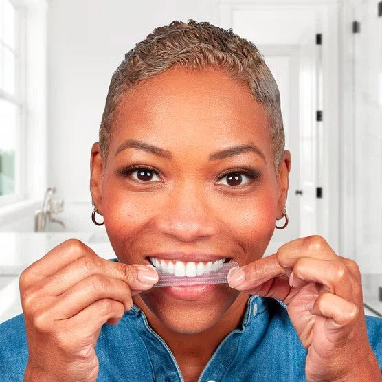 Strips - Crest 3D Whitestrips with Brightener, 60 Total Strips