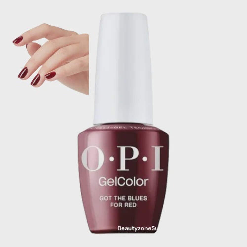 OPI GelColor Inteli-Gel Got the Blues for Red 0.5 oz