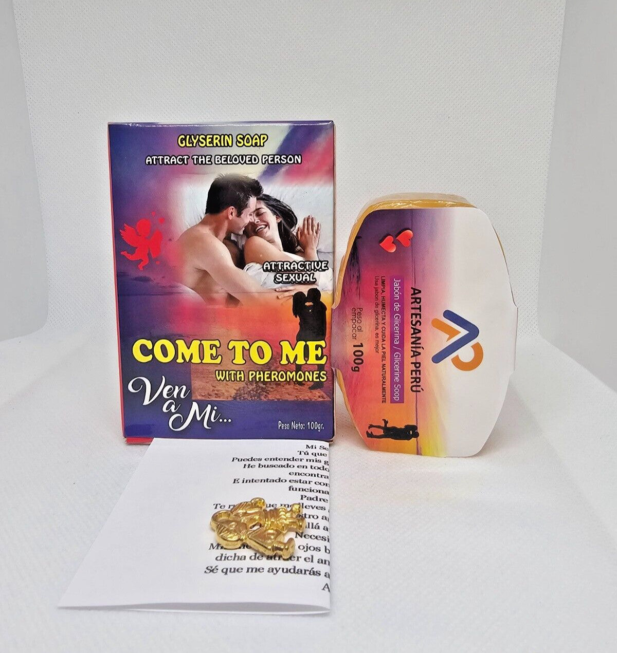 Attractive Pheromone Bar Soap for Love & Seduction - Come To Me