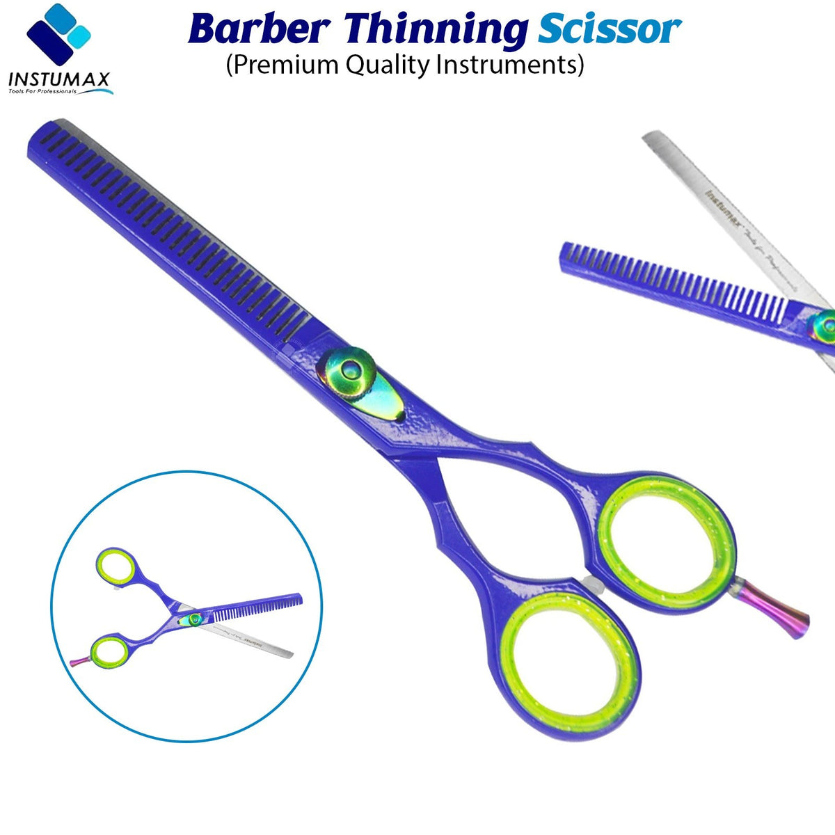 Professional Hair Cutting Scissors 6.5" German Stainless Steel Barber Shears