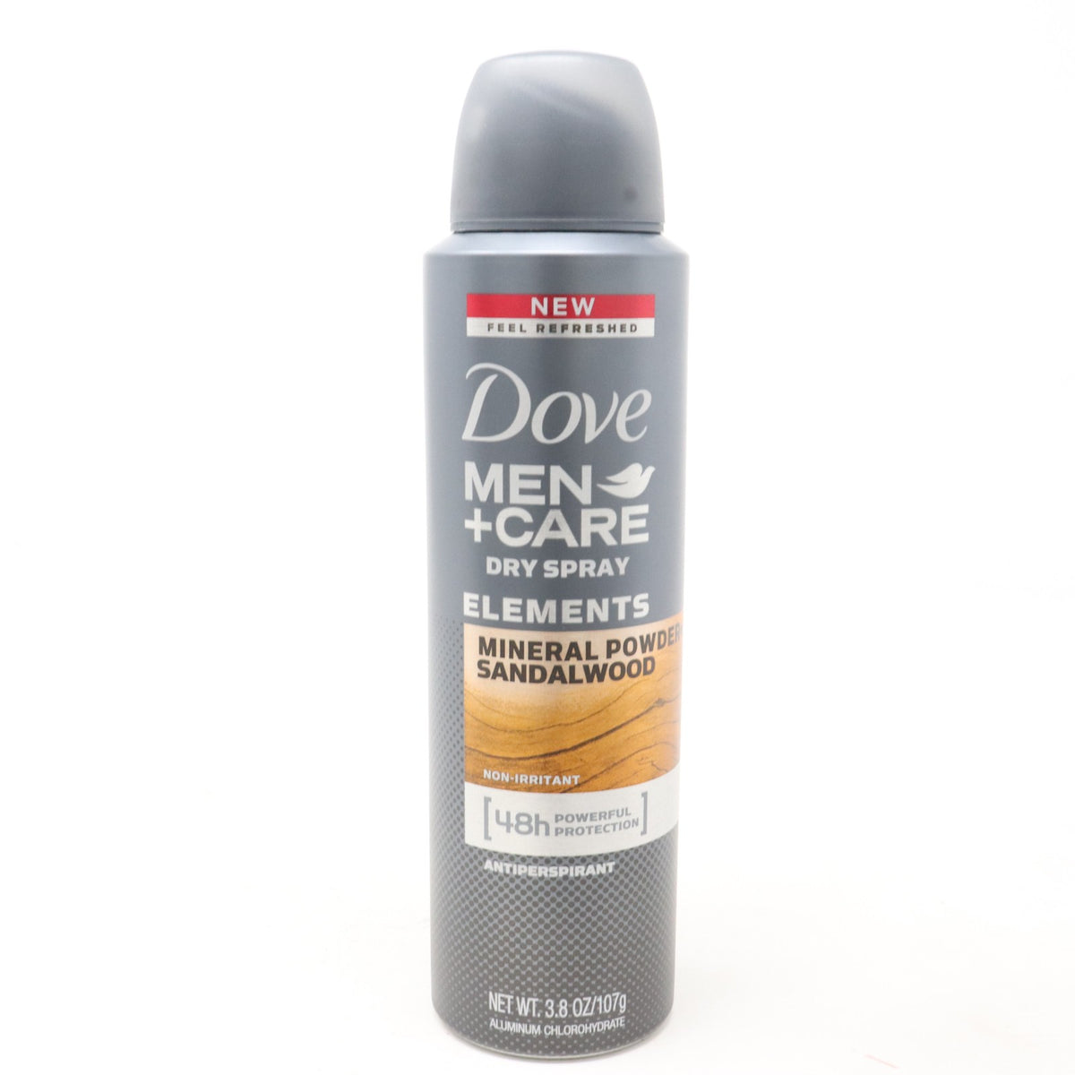 Men's Mineral Powder Scent Antiperspirant Spray - Long-Lasting Odor & Sweat Control