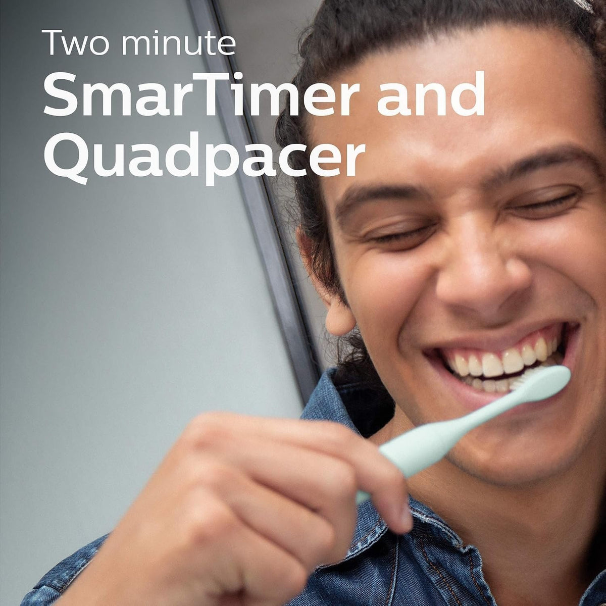 Electric Toothbrush Set with 2 Battery-Powered Sonicare Toothbrushes and Travel Case