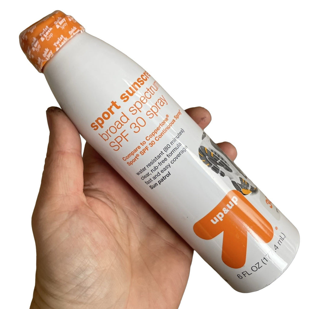 SPF 30 Sport Sunscreen Spray - Broad Spectrum 6 Fl Oz Sealed