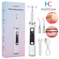 Electric Ultrasonic Dental Scaler Tartar & Plaque Remover with LED Light