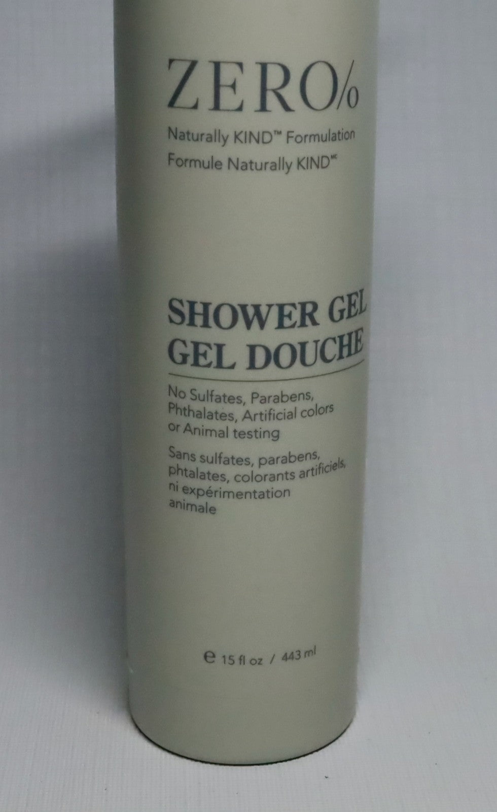 Gilchrist & Soames Zero % Shower Gel 15oz - Hotel-Quality, Naturally Kind Formula (Qty 4 Bottles)