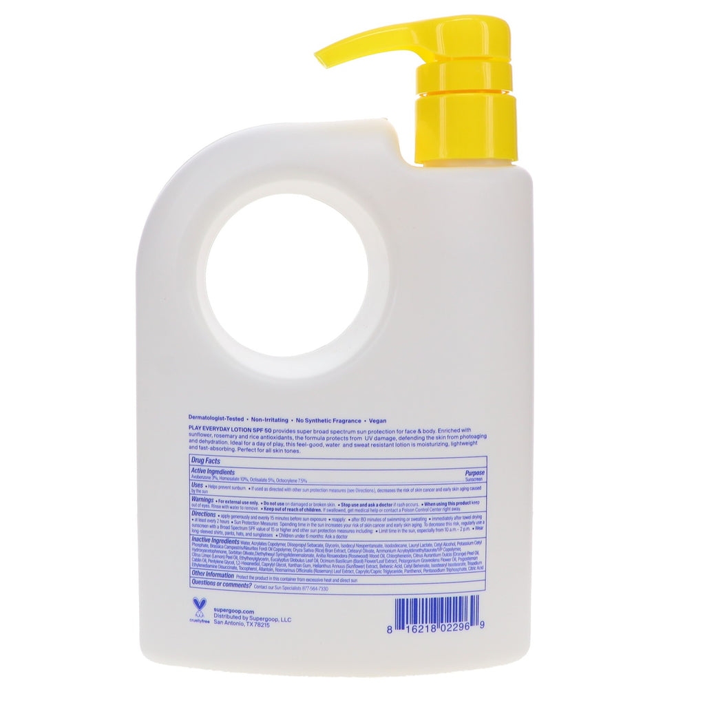 SPF 50 Sunscreen Lotion with Sunflower Extract 18 oz - Daily Moisturizer