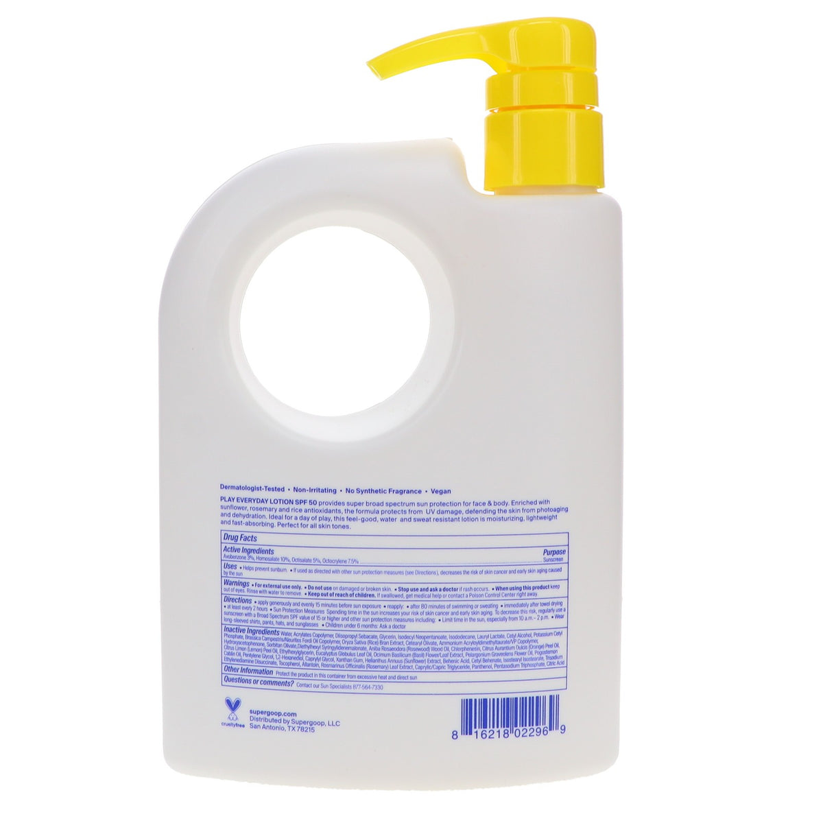 SPF 50 Sunscreen Lotion with Sunflower Extract 18 oz - Daily Moisturizer