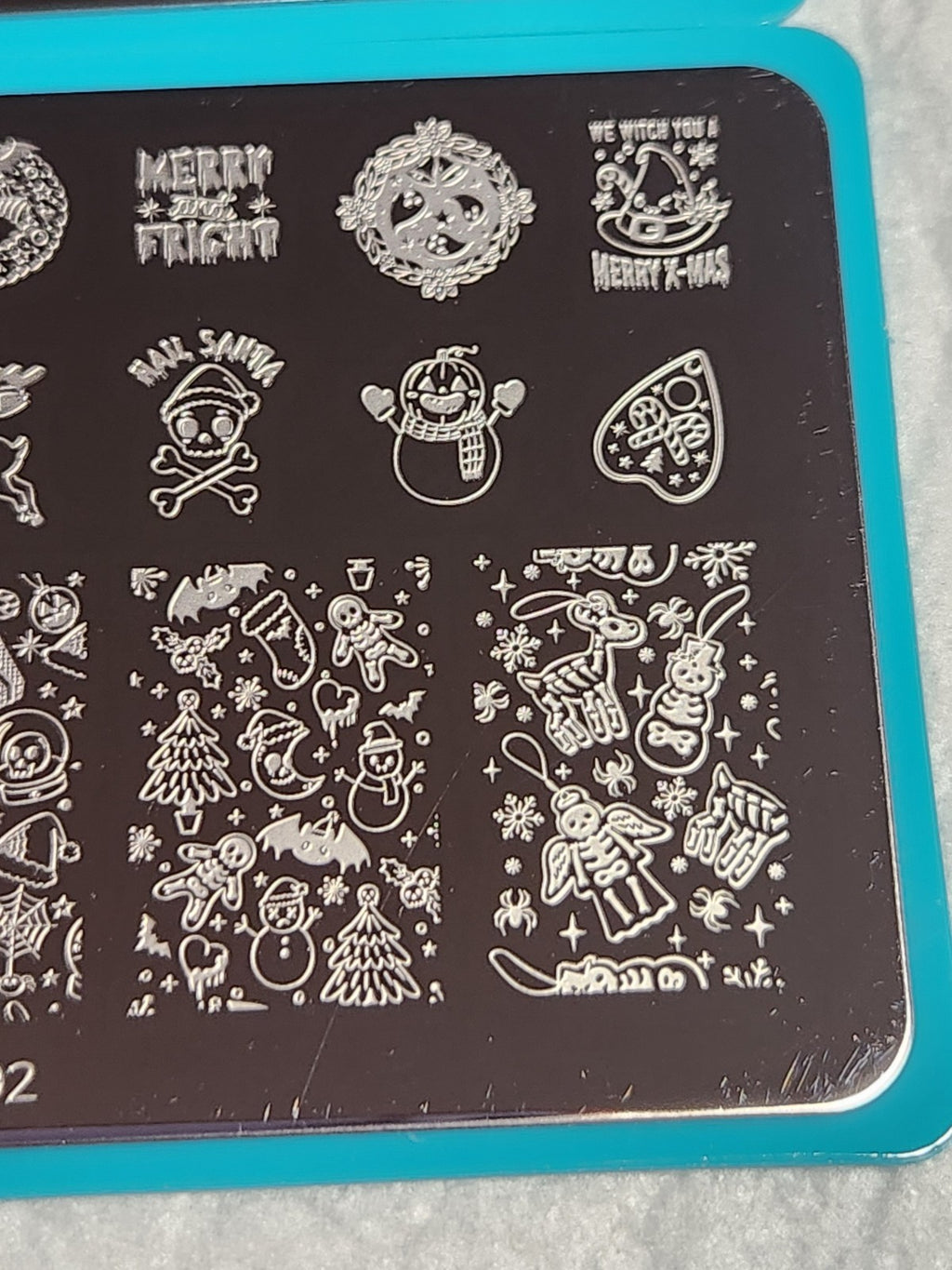 Maniology Nail Stamping Plate Set MXM091 & MXM092 - Nail Art Tools