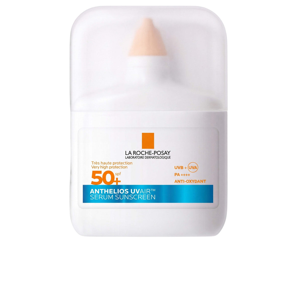 SPF50+ UVA & UVB Serum Sunscreen for Face - Lightweight, Hydrating, Antioxidant Formula