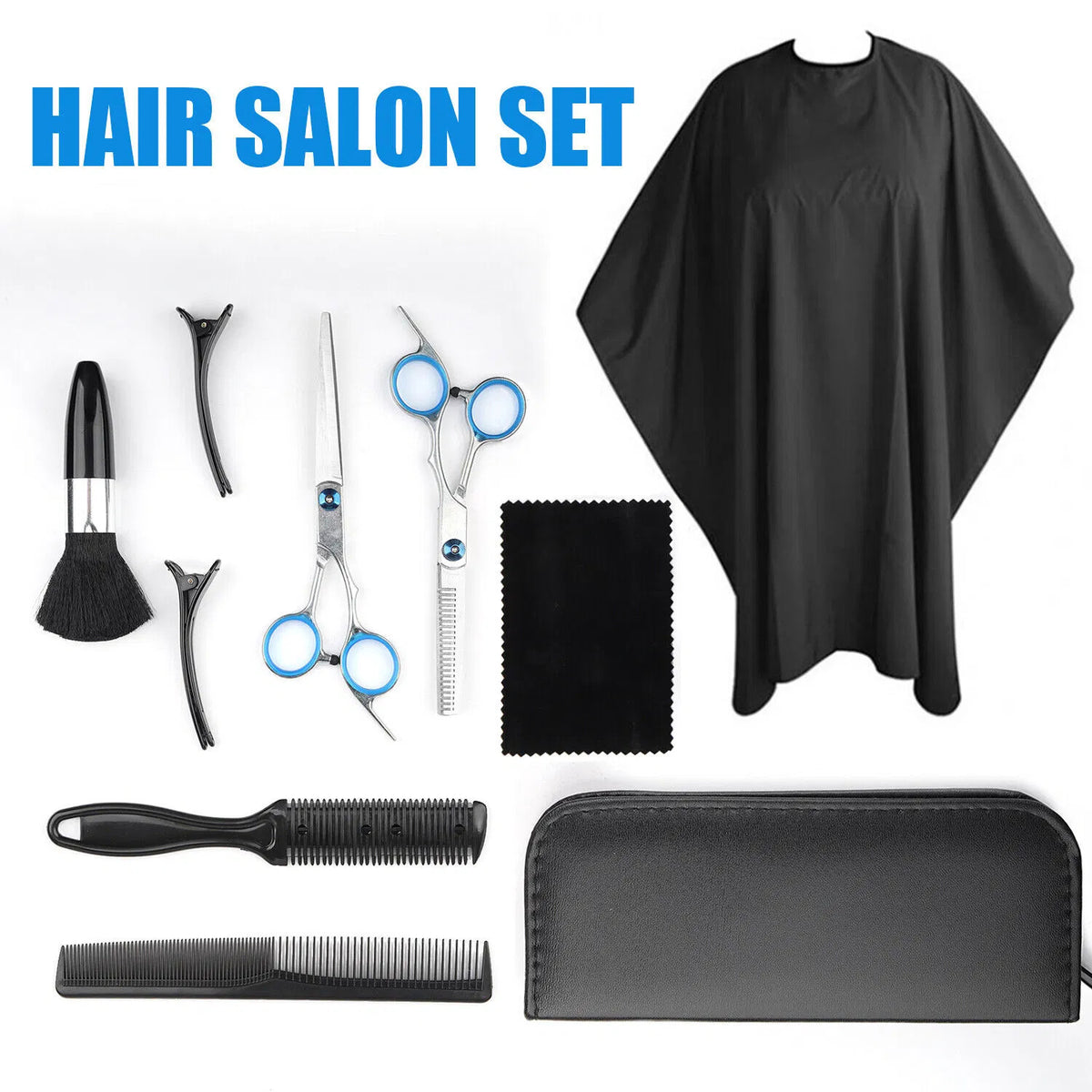 Professional Hair Thinning Scissors Barber Shears Hairdressing Set