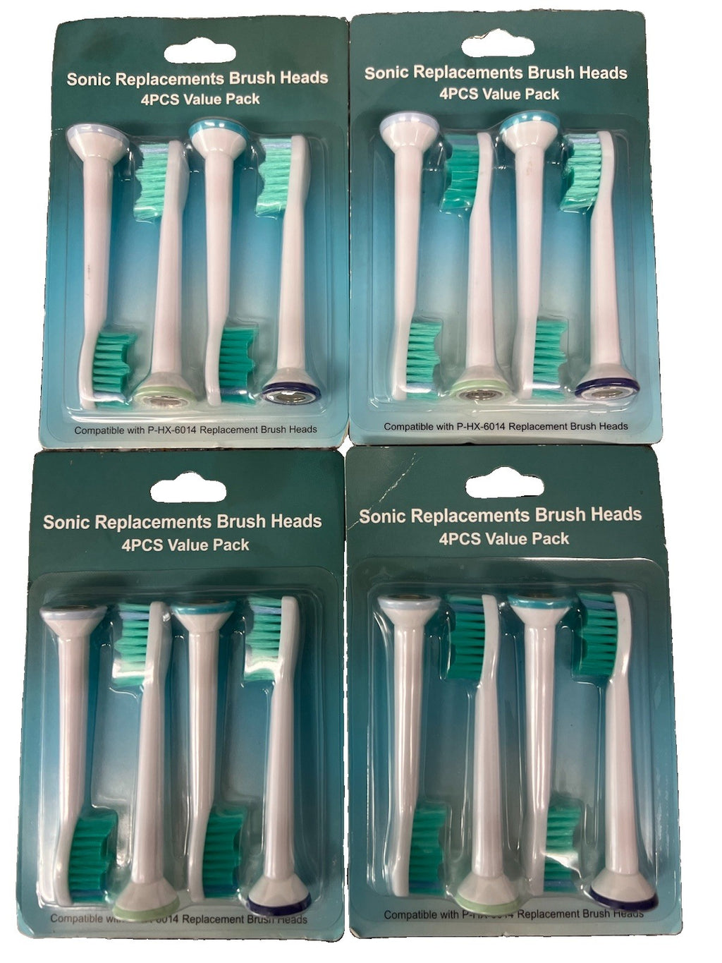 Sonic Toothbrush Replacement Heads - 8 Pack Compatible with P-HX-6014