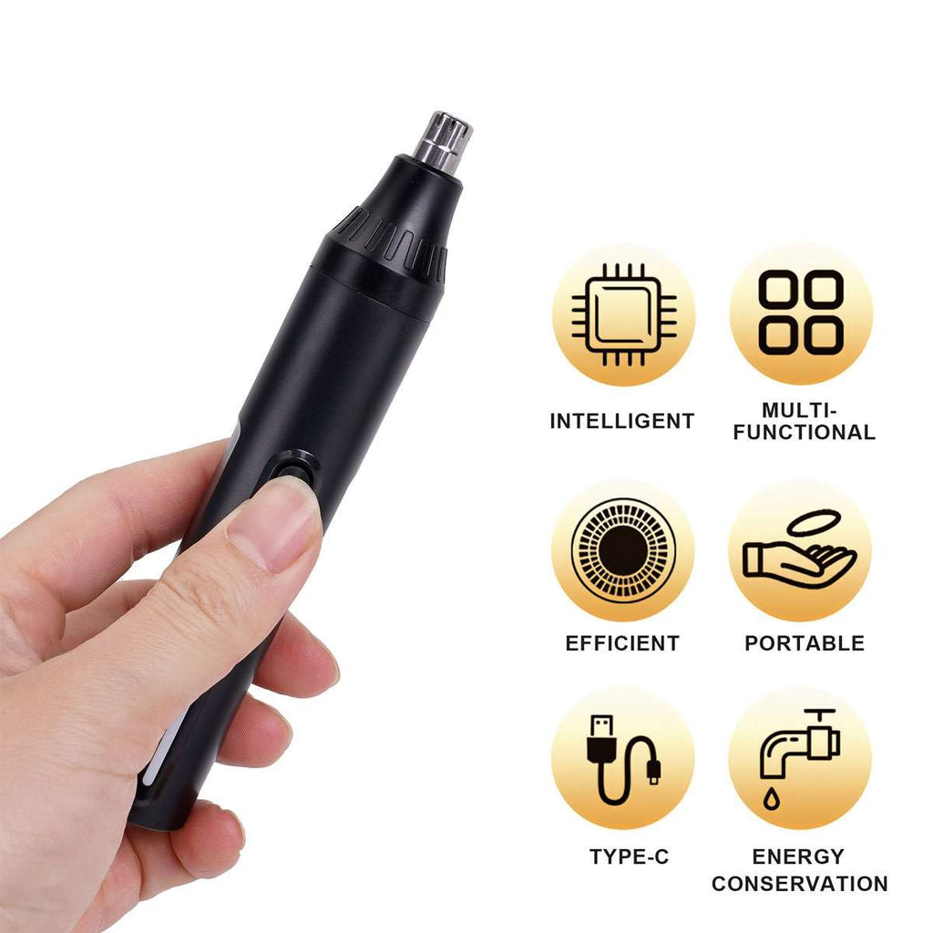 4-in-1 Men Electric Trimmer with USB Rechargeable & 4 Attachments