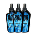Bod Man Dark Ice Fragrance Body Spray - 8 Fl Oz, Pack of 3