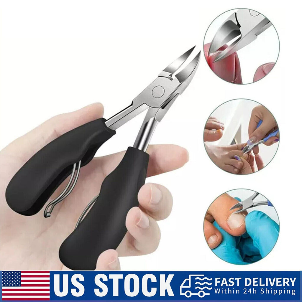 Heavy Duty Toenail Clippers for Thick & Ingrown Nails - Elderly Foot Care