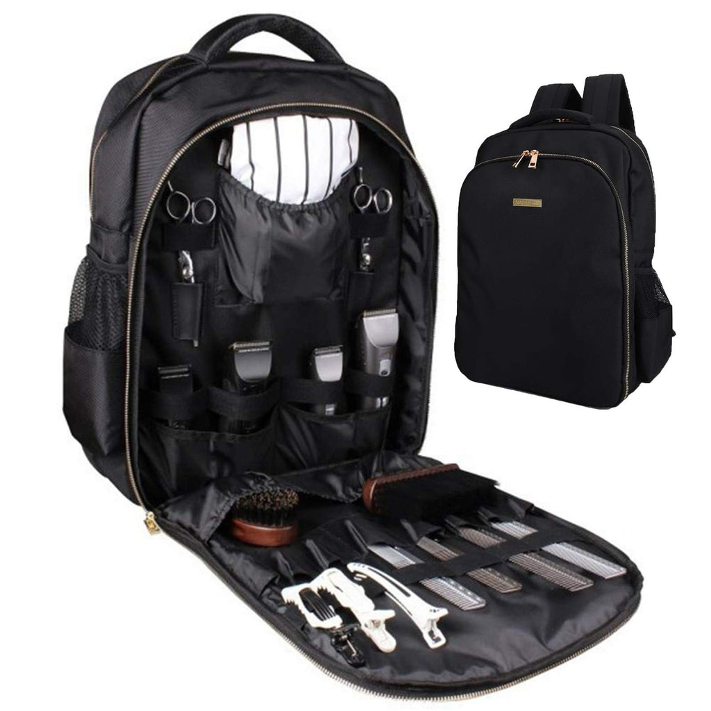 Professional Barber Clipper Organizer Bag - Portable Travel Storage Case