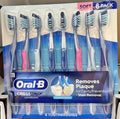 Manual Toothbrushes Soft Bristles Deep Clean 8 Pack - Oral-B CrossAction