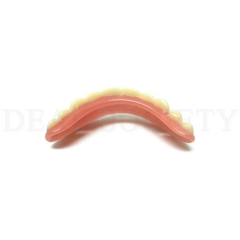 Instant Smile Small Upper Teeth Cosmetic Veneers - Temporary Tooth Enhancer
