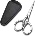 Small Precision Scissors 3.5 Inch for Grooming & Crafting - Stainless Steel
