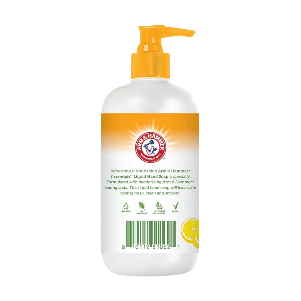 Liquid Hand Soap with Lemon - 14oz, Pack of 3, Bacteria-Free & Vegan