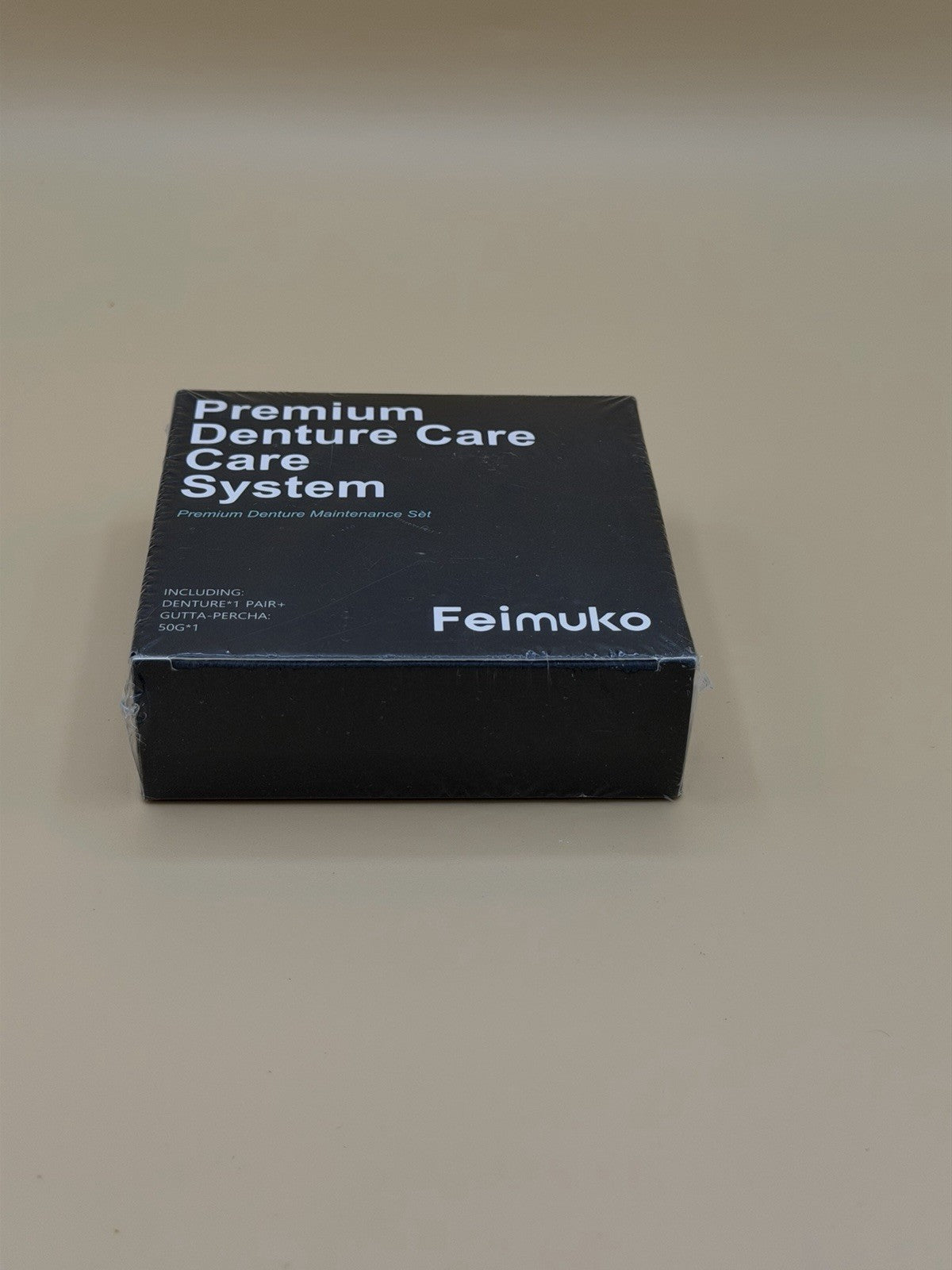Denture Care System Maintenance Set with 50g Gel - Feimuko
