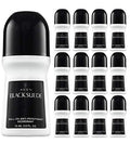 Black Suede Roll-On Antiperspirant Deodorant - Bonus Size 2.6 oz Pack of 20