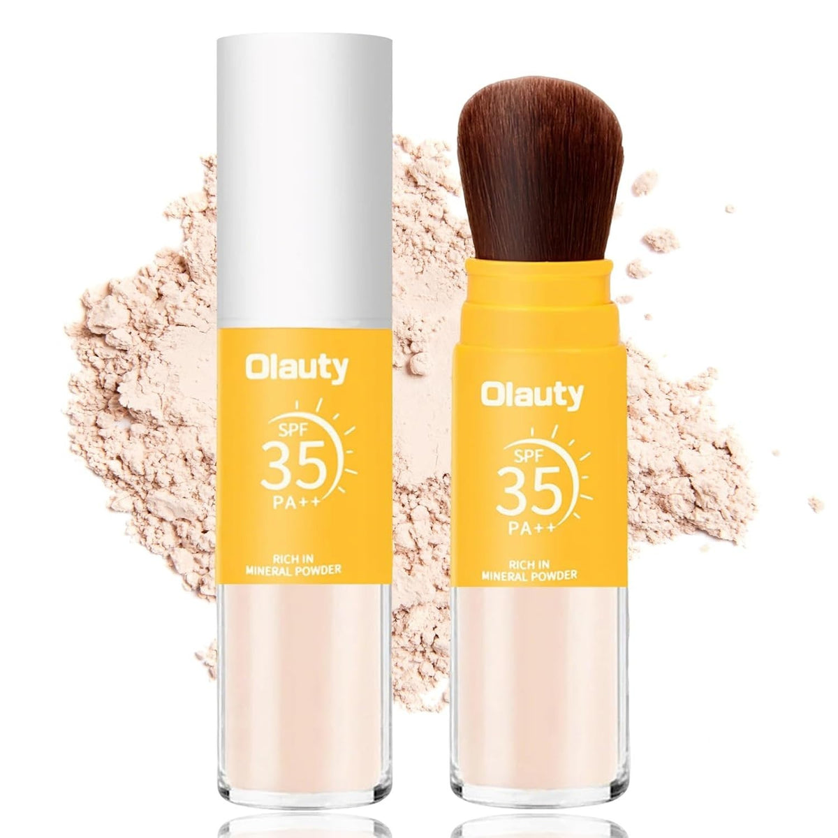 Mineral SPF 35 Face & Scalp Brush-On Setting Powder Oil Control