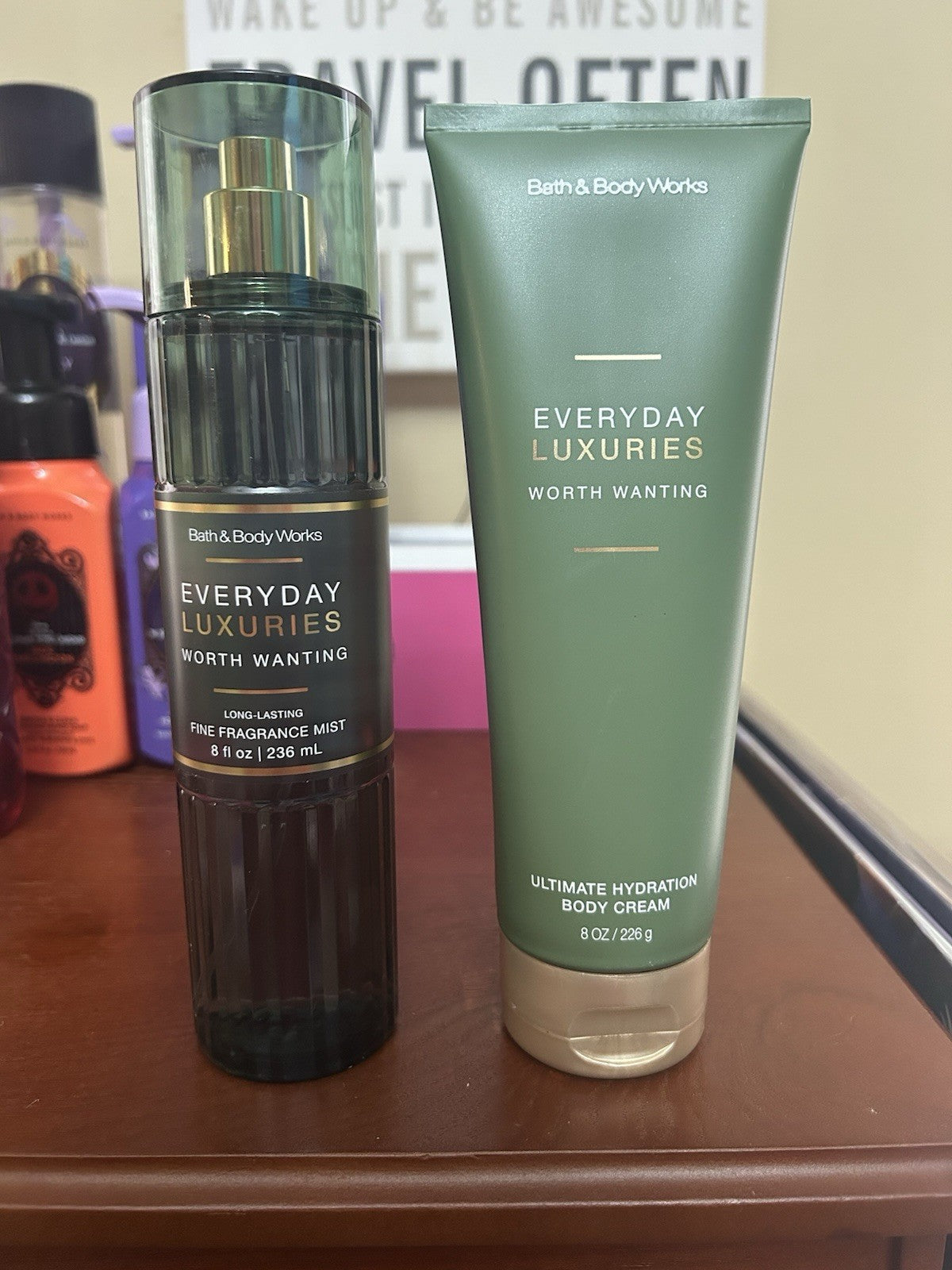 Bath & Body Works Worth Wanting Body Mist & Cream Set