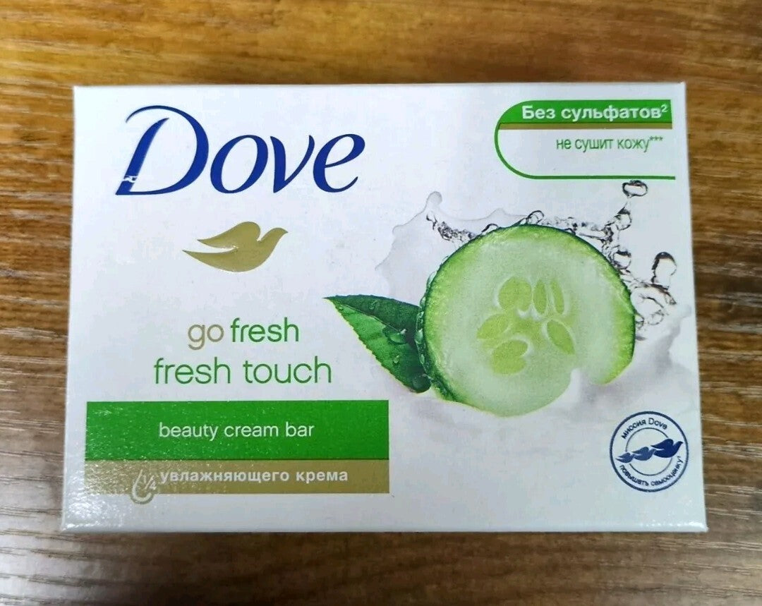 Dove Moisturizing Cream Bar Soap with Cucumber & Green Tea - 3.75oz, Pack of 12