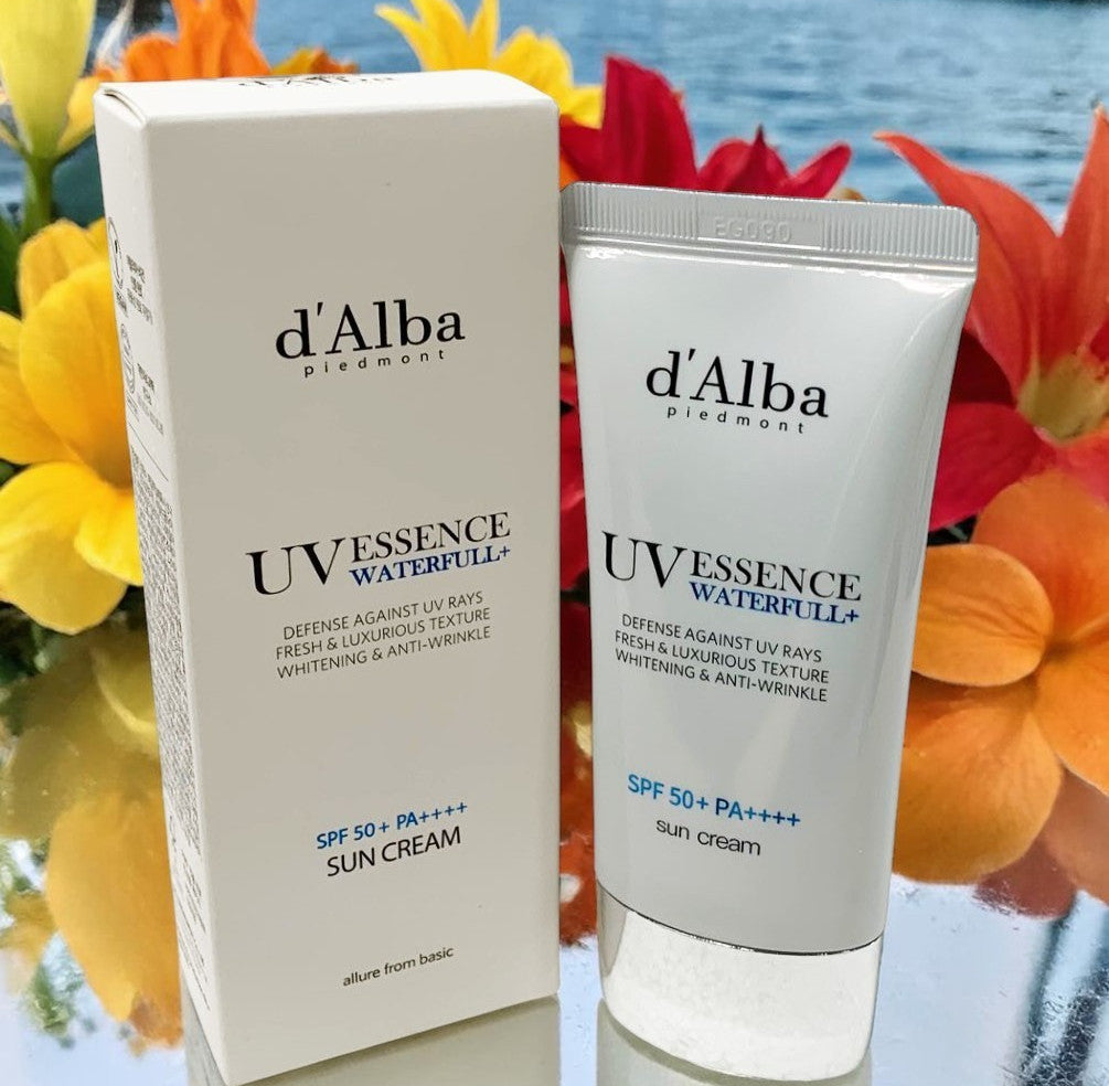 Waterproof SPF50+ Sun Protection Cream with Whitening & Anti-Aging Benefits