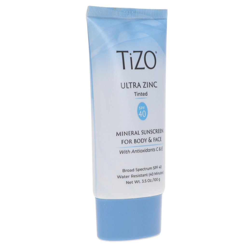 SPF 40 Zinc Body & Face Sunscreen Tinted Broad Spectrum 3.5 oz