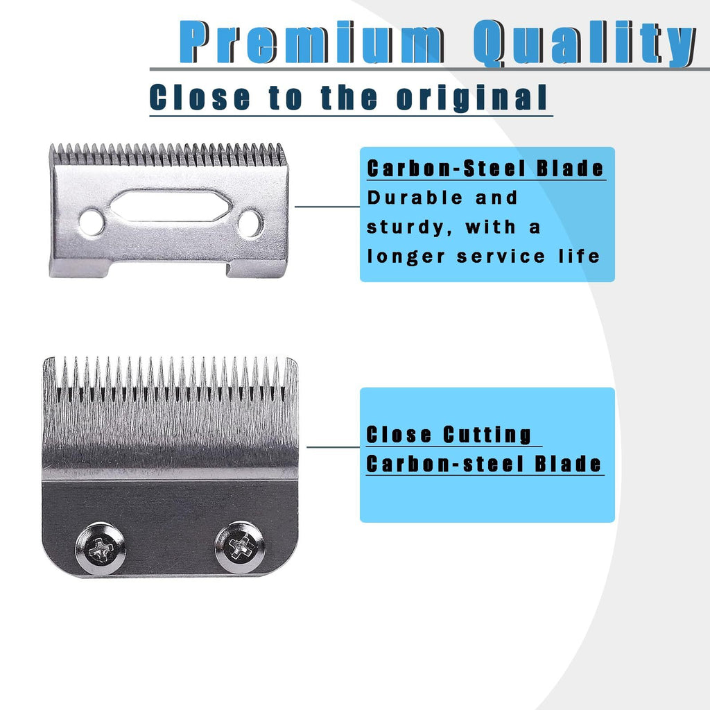 Professional Hair Clipper Blade - 2-Hole Adjustable Replacement for Wahl Clippers