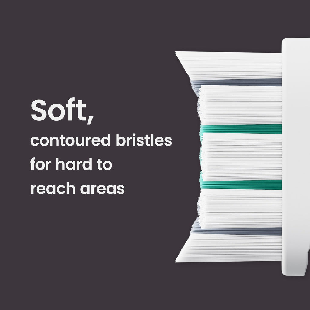 Replacement Toothbrush Heads for Quip Ultra & Ultra Lite - 4 Pack
