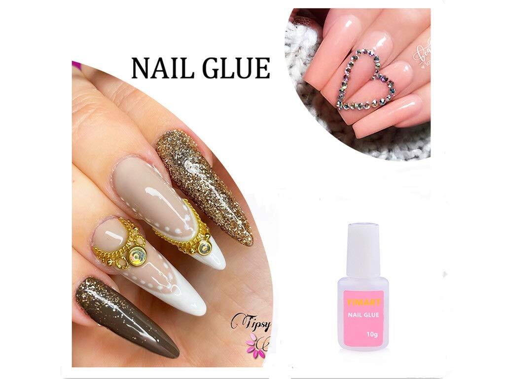 4-Pack Acrylic Nail Glue with Strong Adhesion and Easy Application