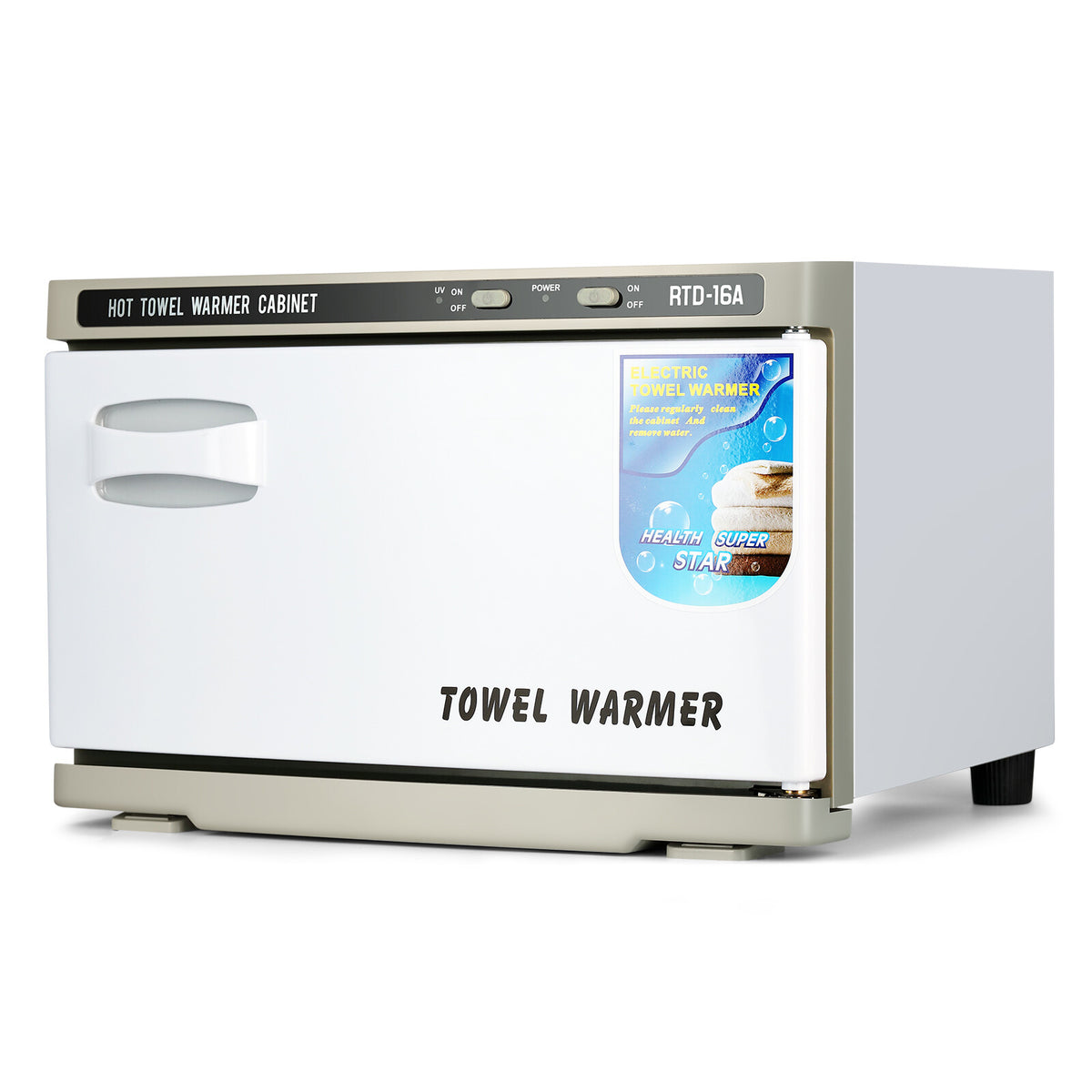 2-in-1 Towel Warmer and UV Sterilizer Cabinet for Spa and Salon