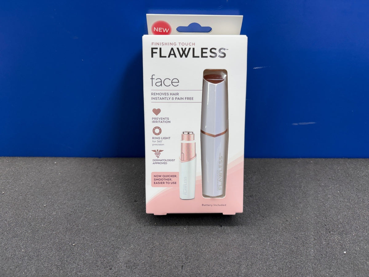 Electric Facial Hair Remover for Women - Painless Epilator & Trimmer in Gold Rose