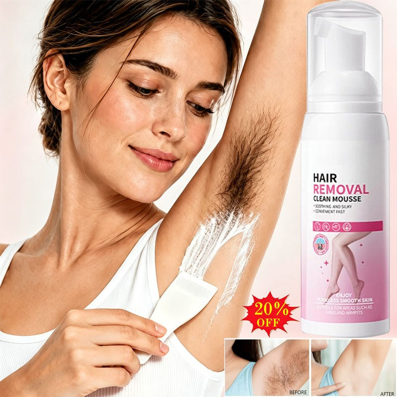 Gentle Hair Removal Mousse - Fast-Acting Body Depilatory Foam 100ml
