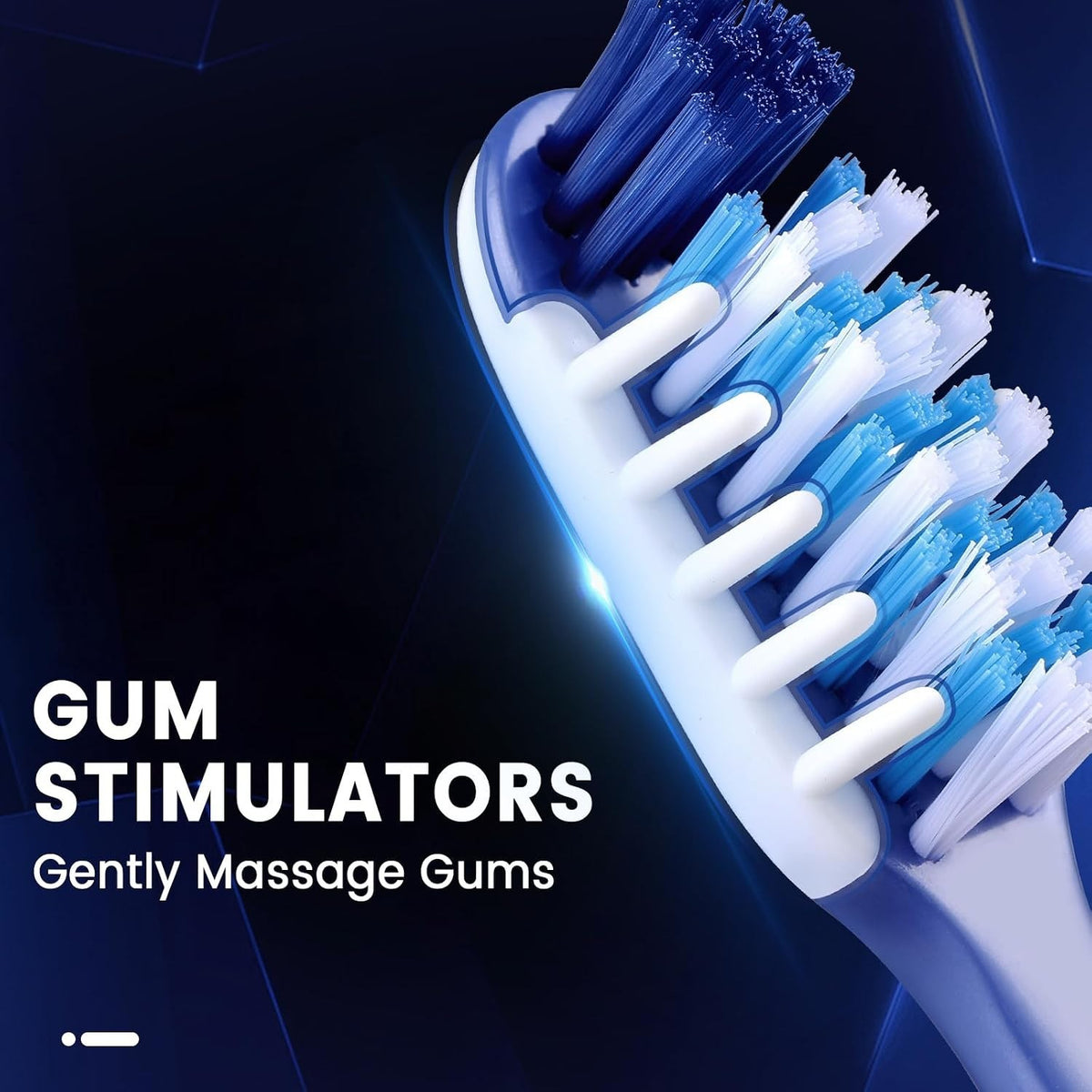 Soft Ergonomic Toothbrushes Pack of 6 for Sensitive Gums & Teeth