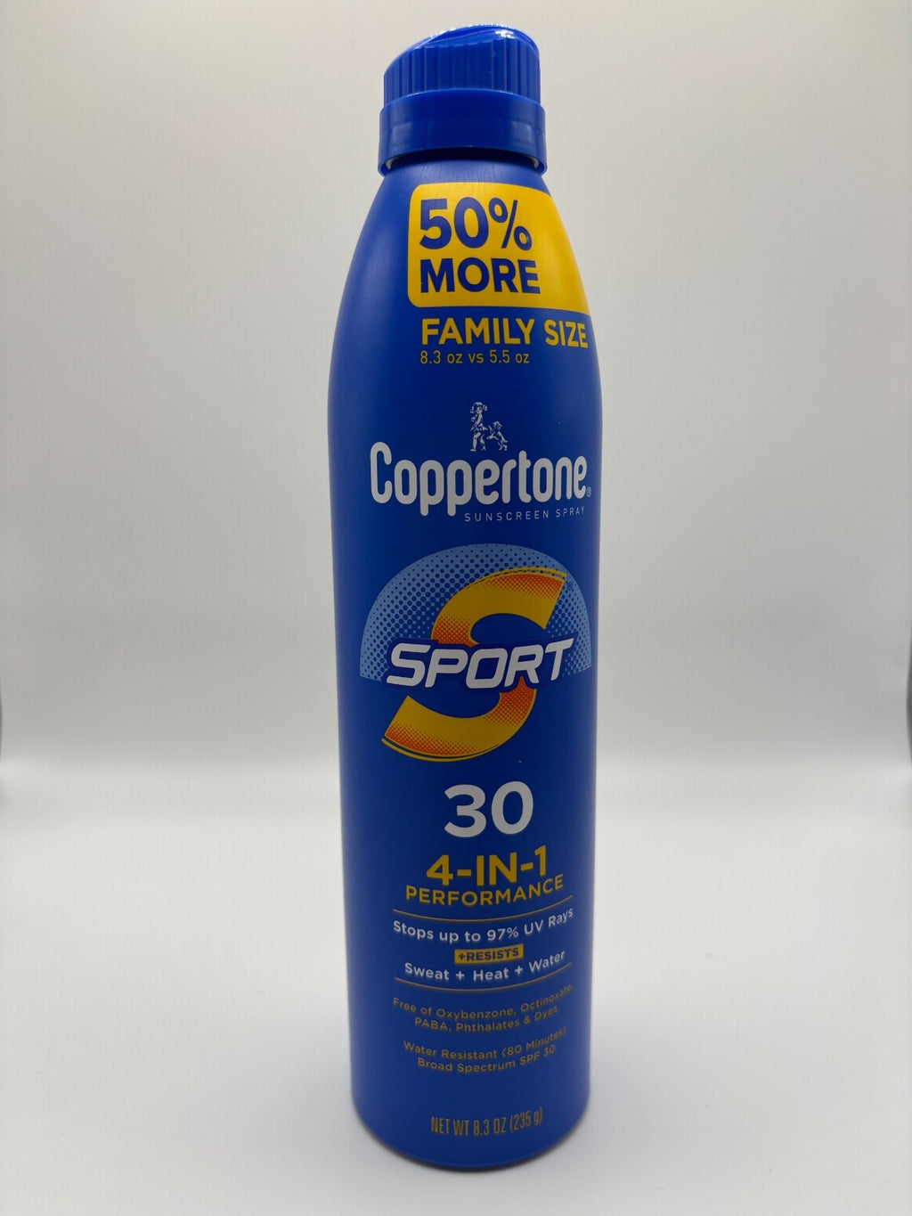 Performance SPF 30 Sunscreen Spray - 4-in-1 Sport Sunscreen, 8.3 oz