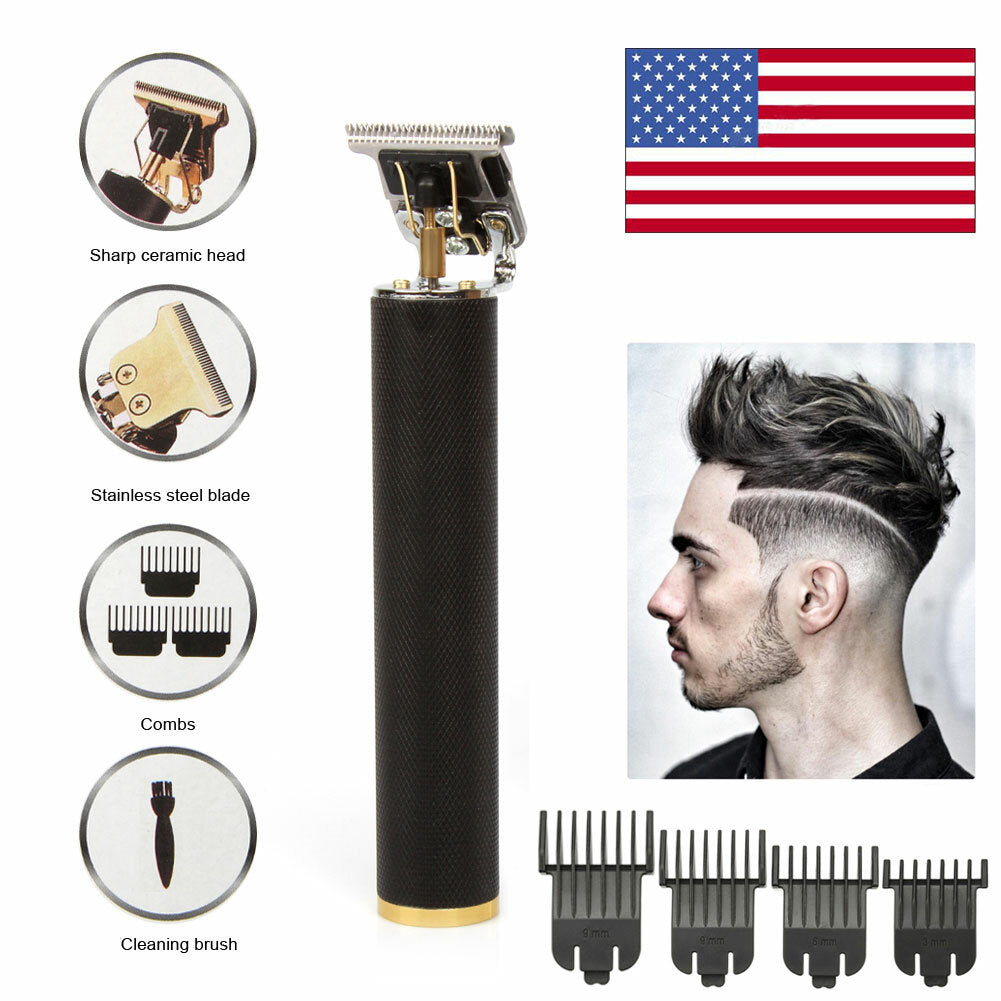 Cordless Hair Clipper Trimmer for Men & Kids - Rechargeable, Close Cut, Waterproof