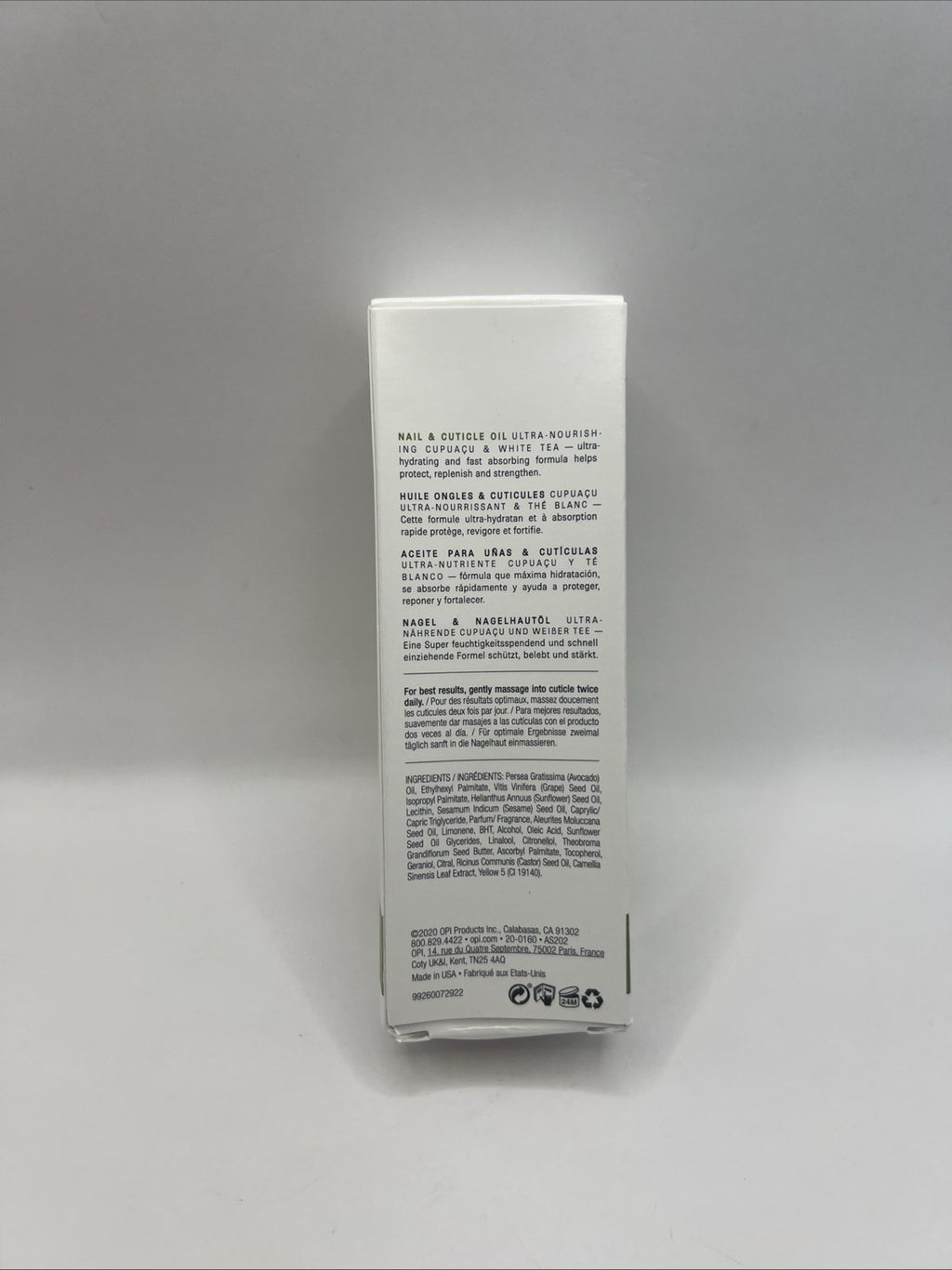 Nail & Cuticle Oil for Hands & Feet - 0.95 Oz Skincare Treatment
