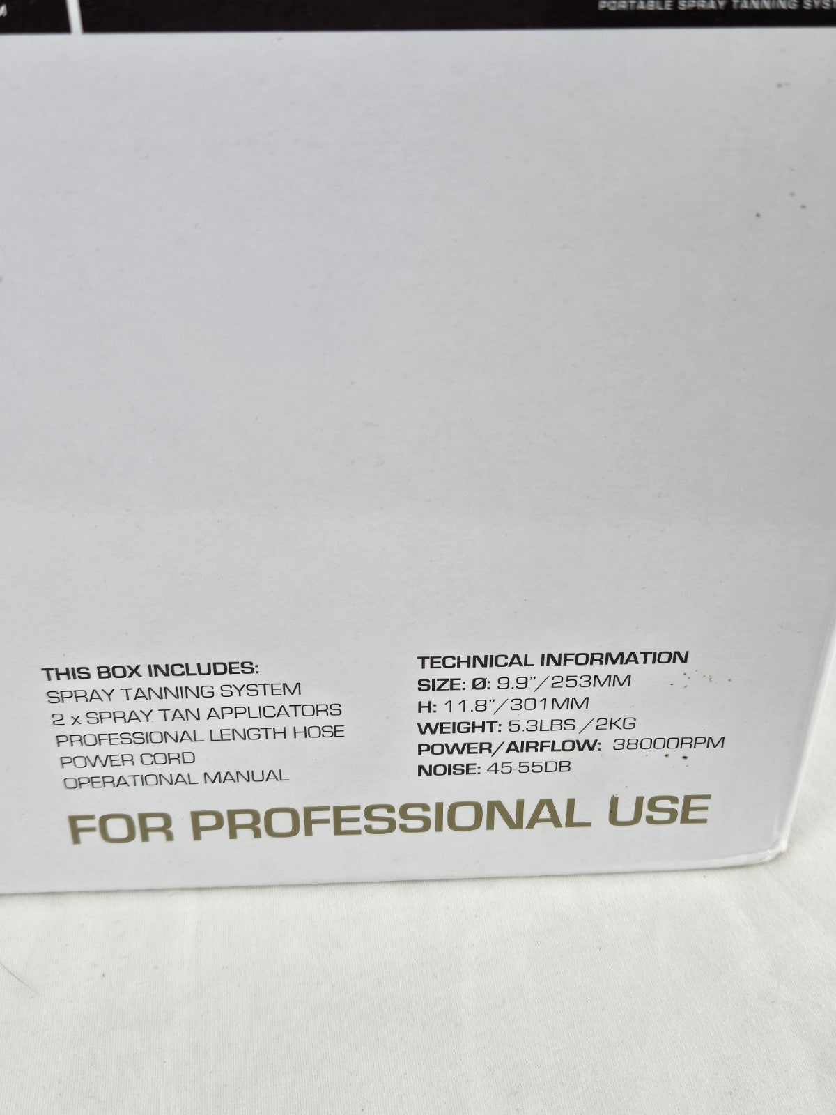 HVLP Spray Tan System for Professional Salon Use - Complete TanEm Pro Bronze VINBENZO