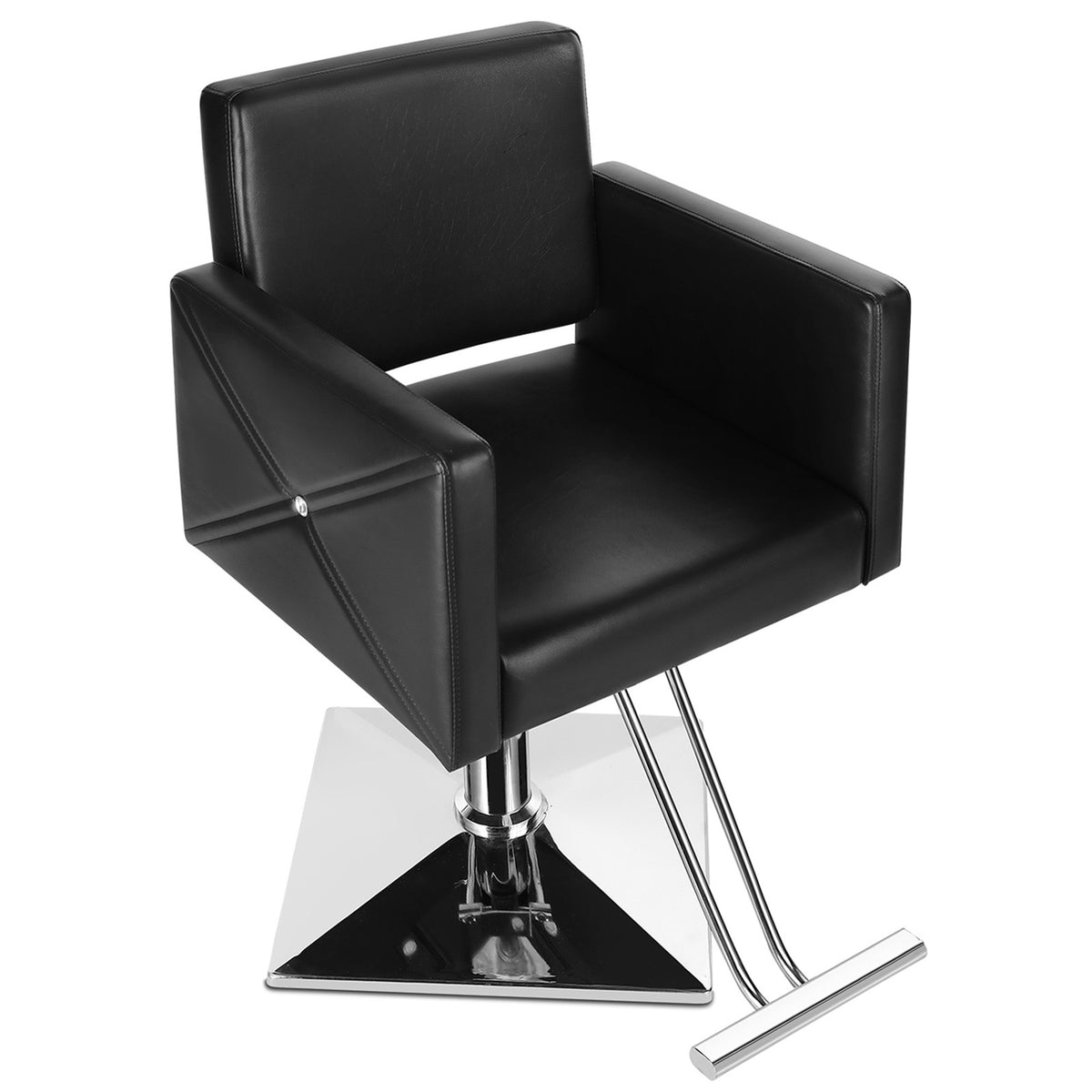 Hydraulic Barber Chair for Salon Spa Hair Styling Equipment - Black