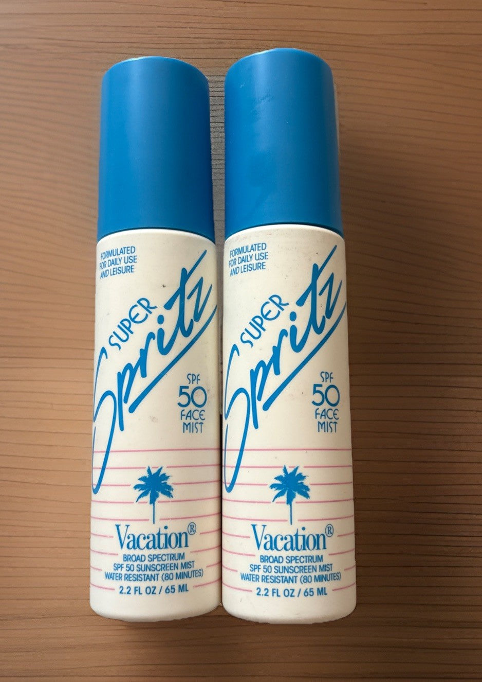 SPF 50 Face Mist Sunscreen - Travel Size 2.2 Fl Oz - Vacation Brand