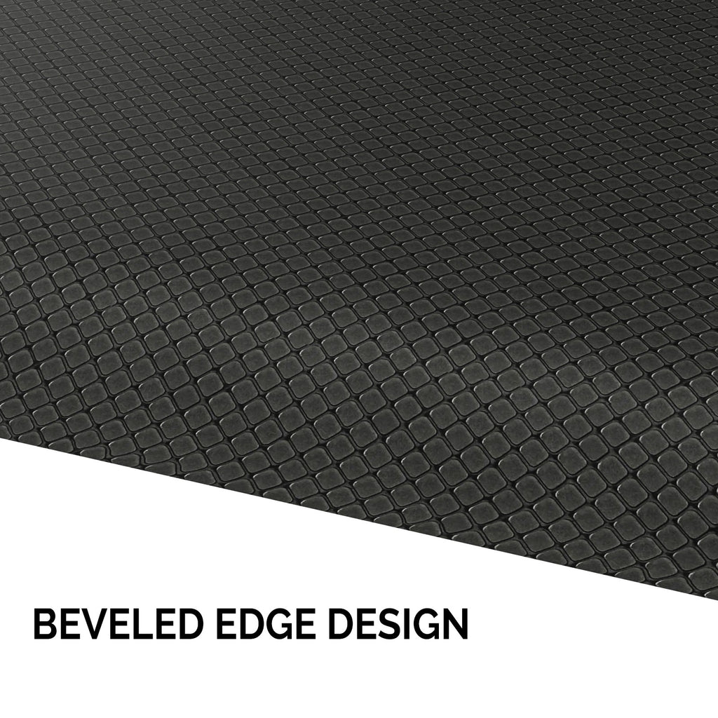 Premium Foam Salon Floor Mat with Beveled Edge - Anti-Fatigue Support for Barbers