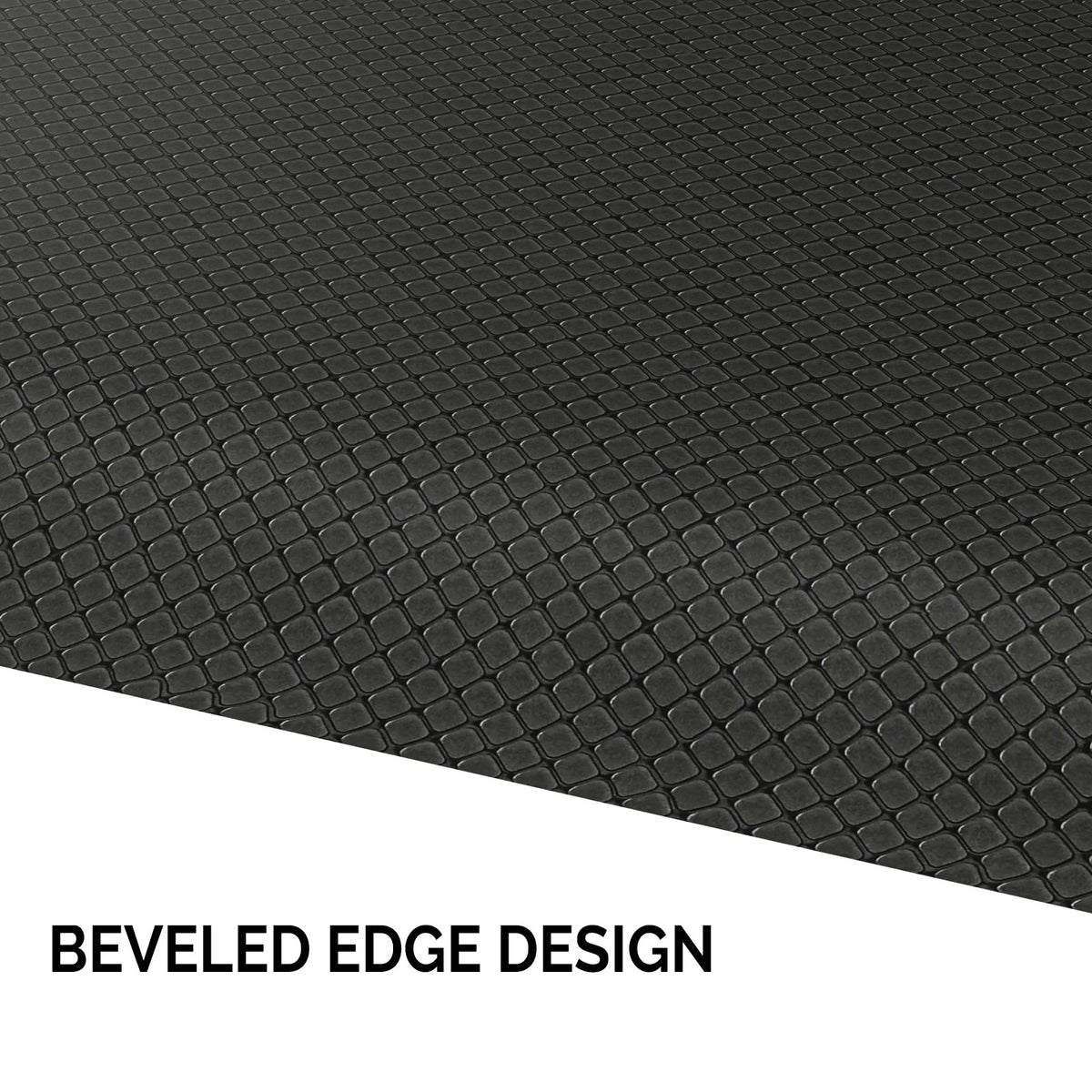 Premium Foam Salon Floor Mat with Beveled Edge - Anti-Fatigue Support for Barbers