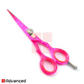 Professional 5 Inch Pink Hair Cutting Scissors for Salons & Barbershops
