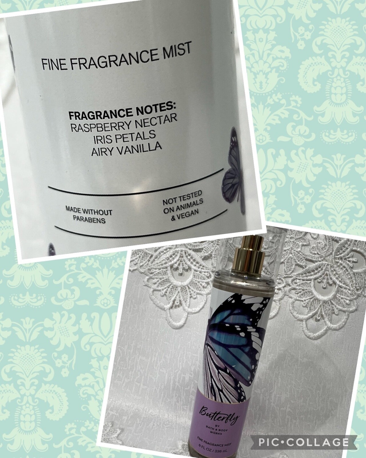 8 oz Fragrance Body Mist - Pick Your Favorite Scent - Hydrating Aloe Spray