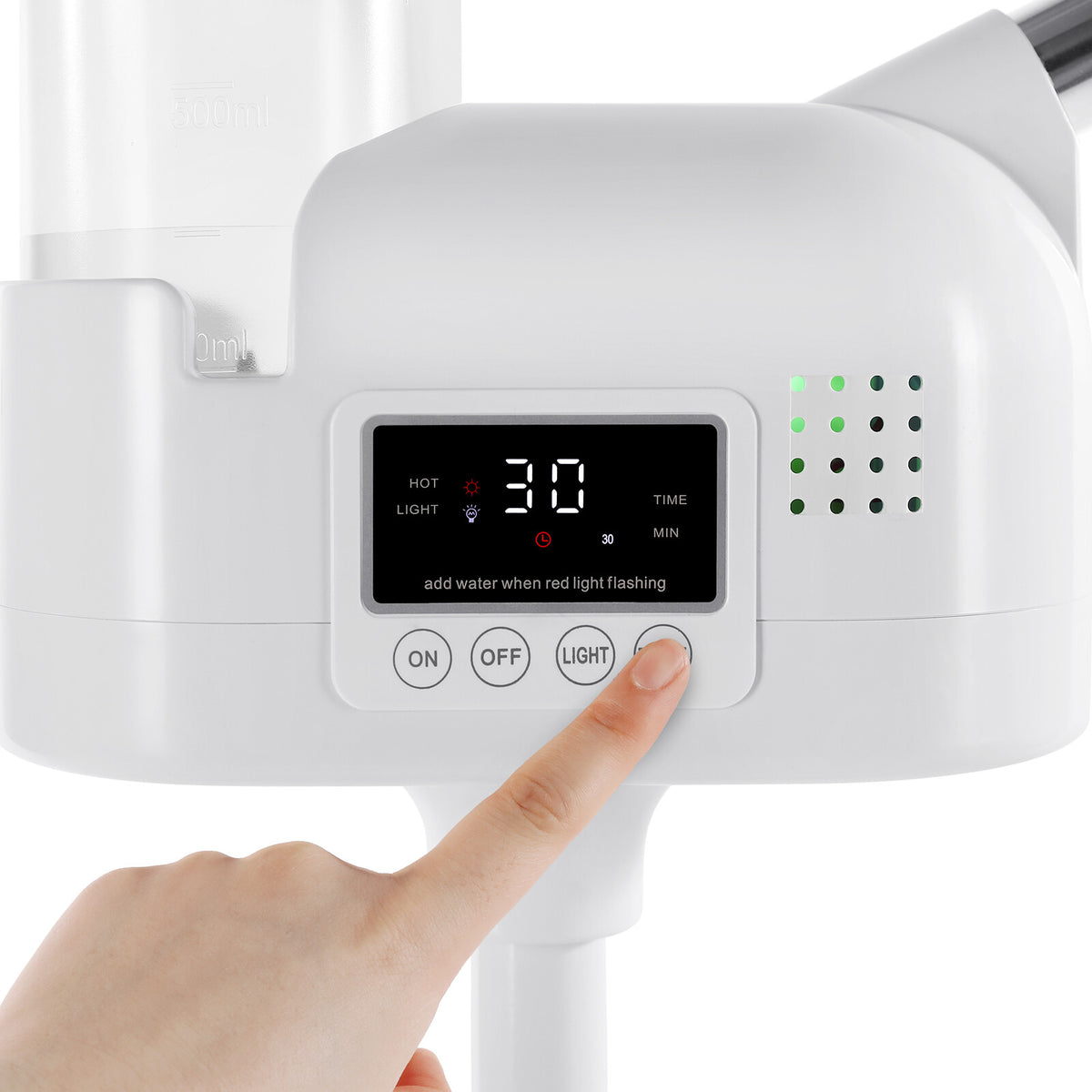 Facial Steamer with 5X Magnifying Lamp Ozone Spa Skin Care Machine