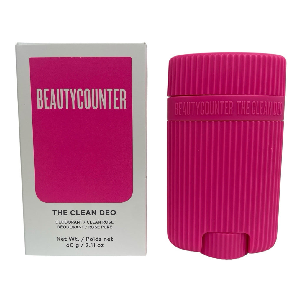Natural Deodorant Stick with Clean Rose Scent - 60g, Aluminum-Free